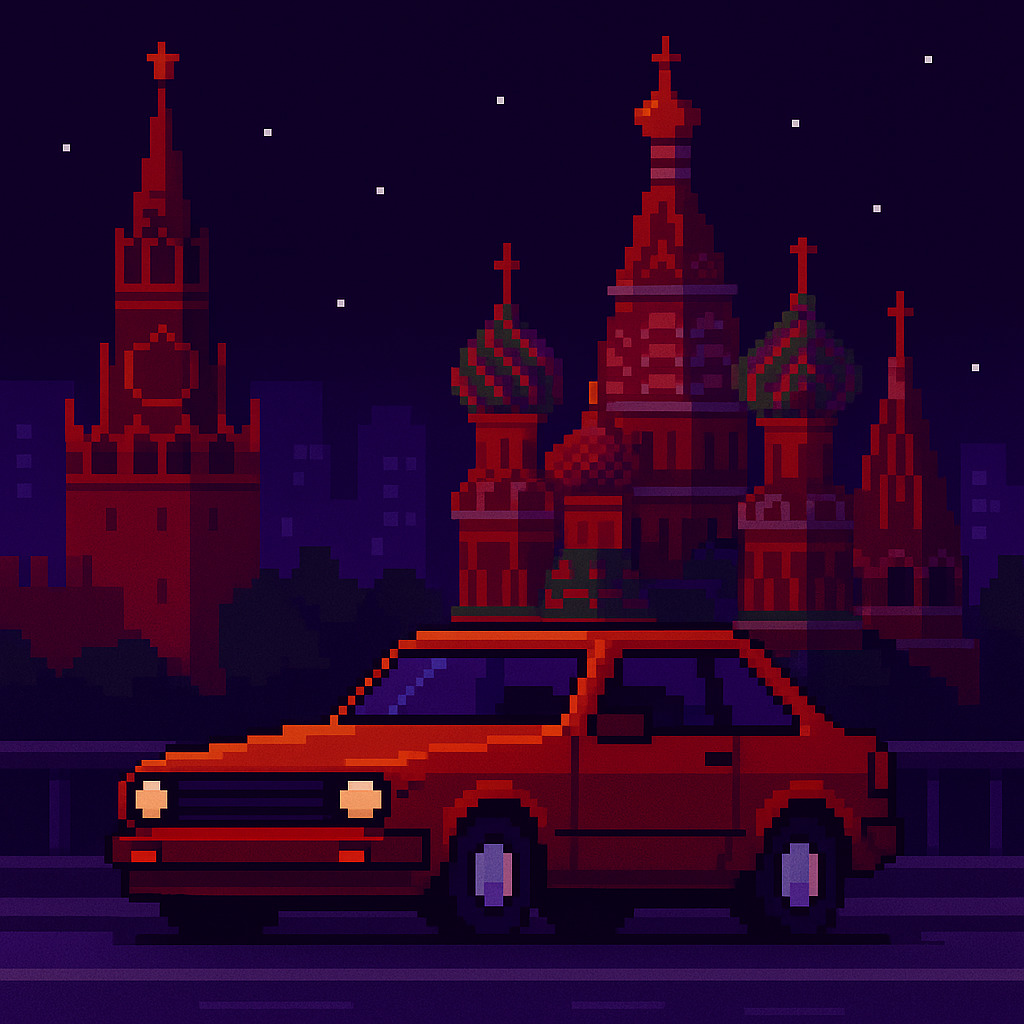 ночная Москва